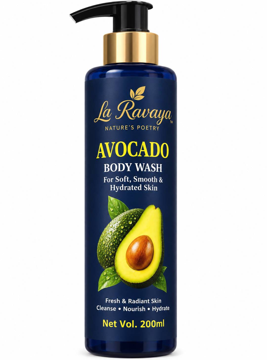 La Ravaya Avocado Body Wash