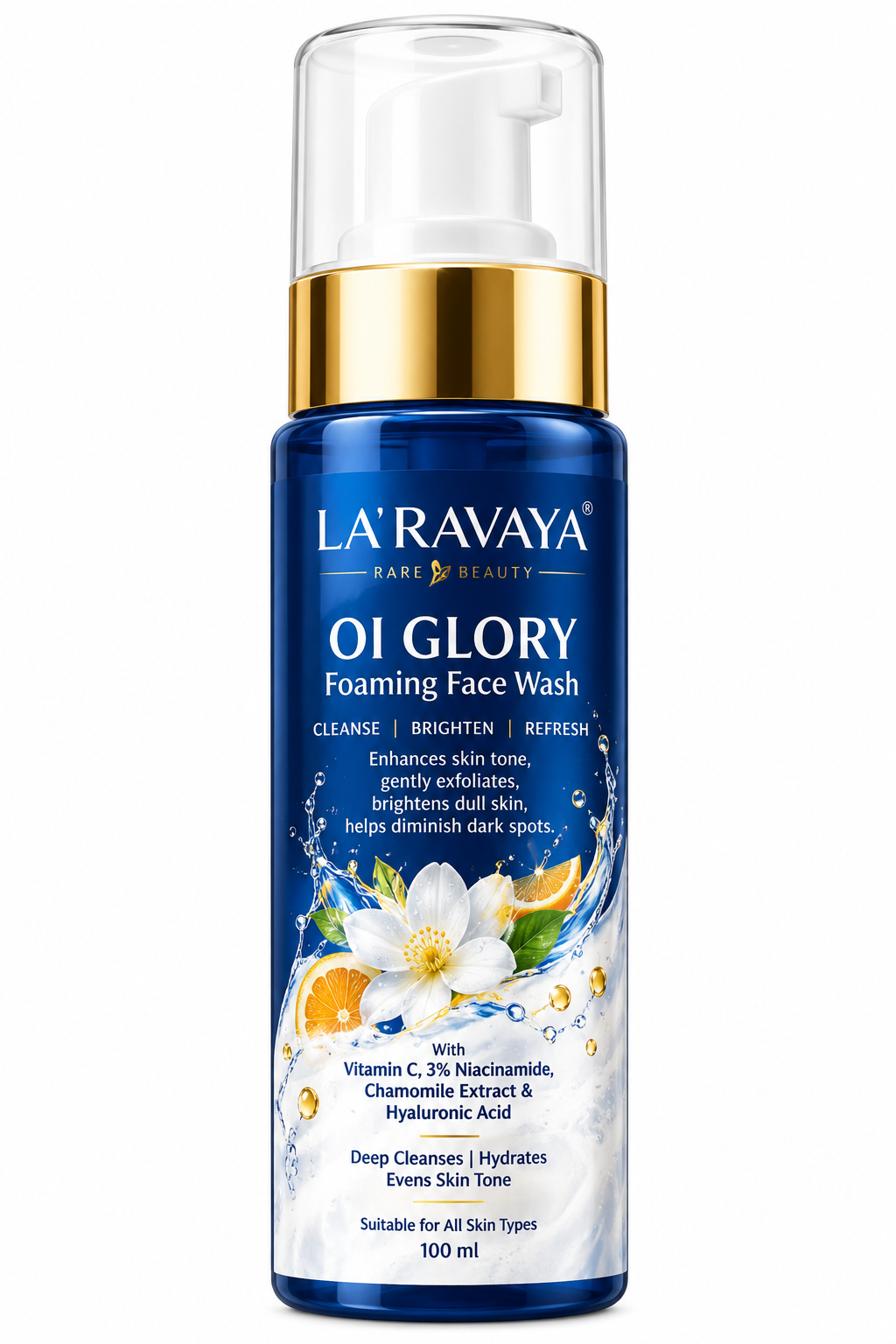 LA’RAVAYA OI GLORY Foaming Face Wash