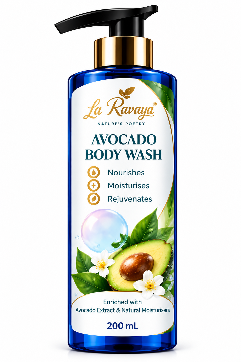 La Ravaya Avocado Body Wash 200ml