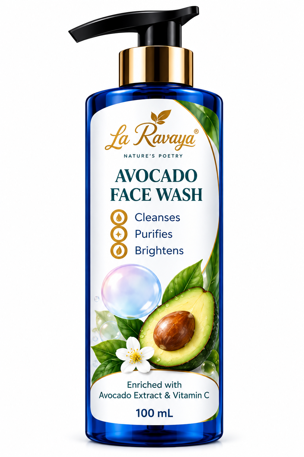 La Ravaya Avocado Face Wash