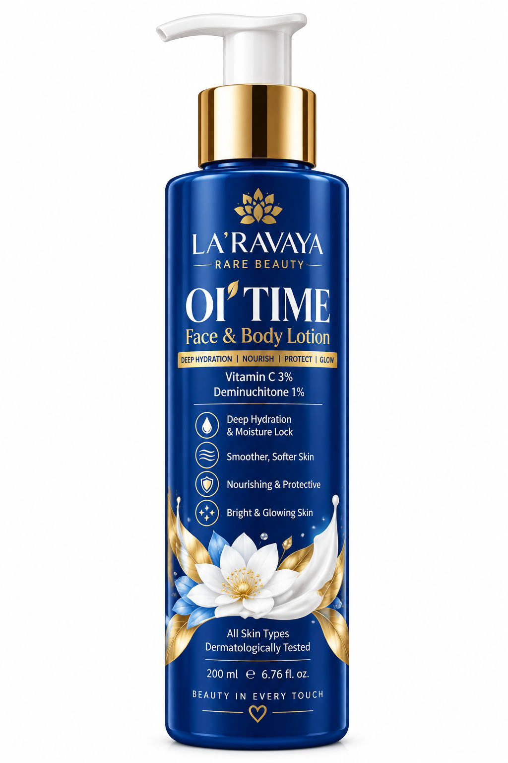 LA’RAVAYA OI’TIME Face & Body Lotion