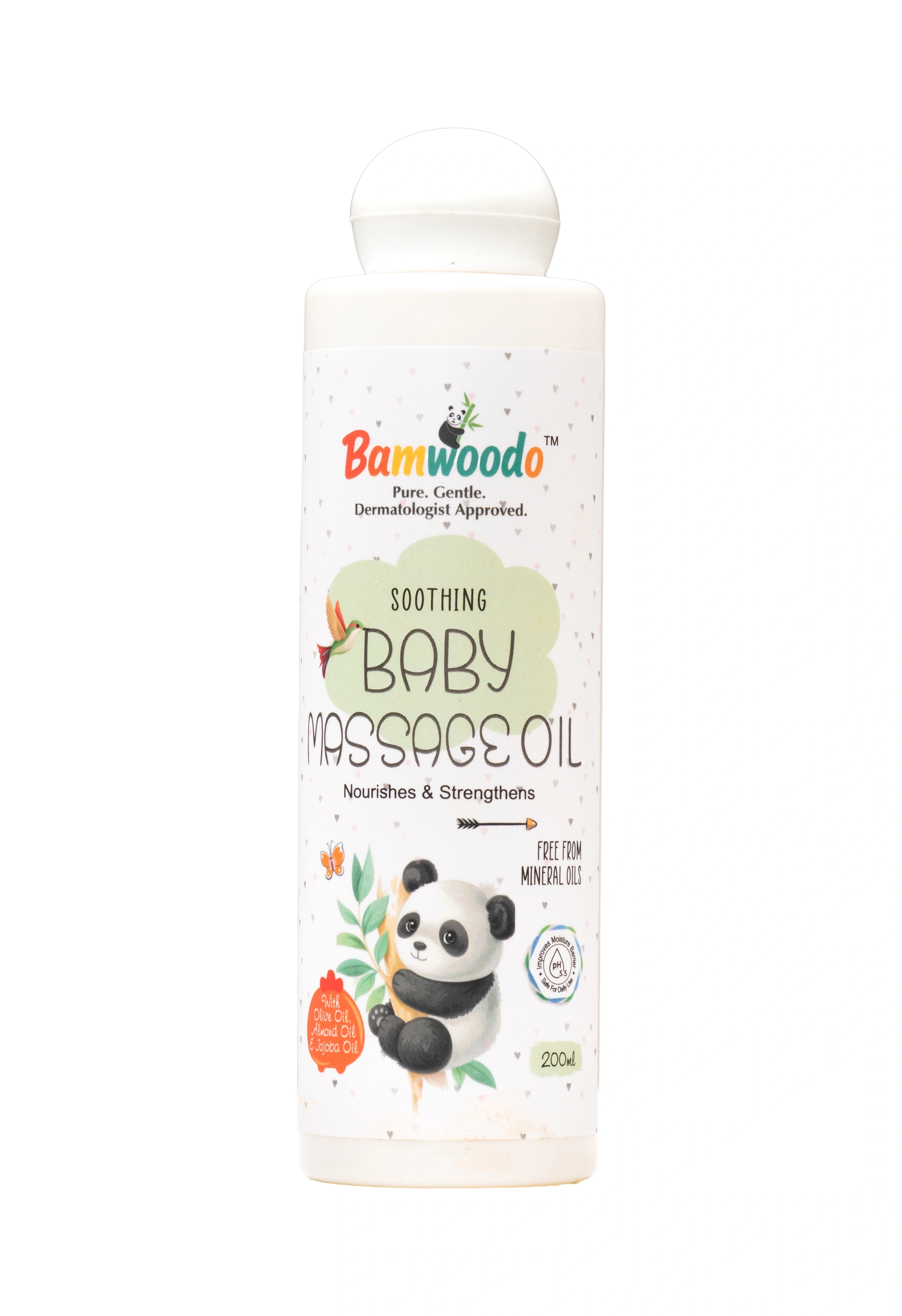 Bamwoodo Soothing Baby Massage Oil