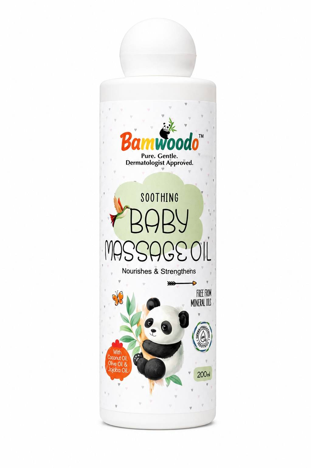 Bamwoodo Soothing Baby Massage Oil