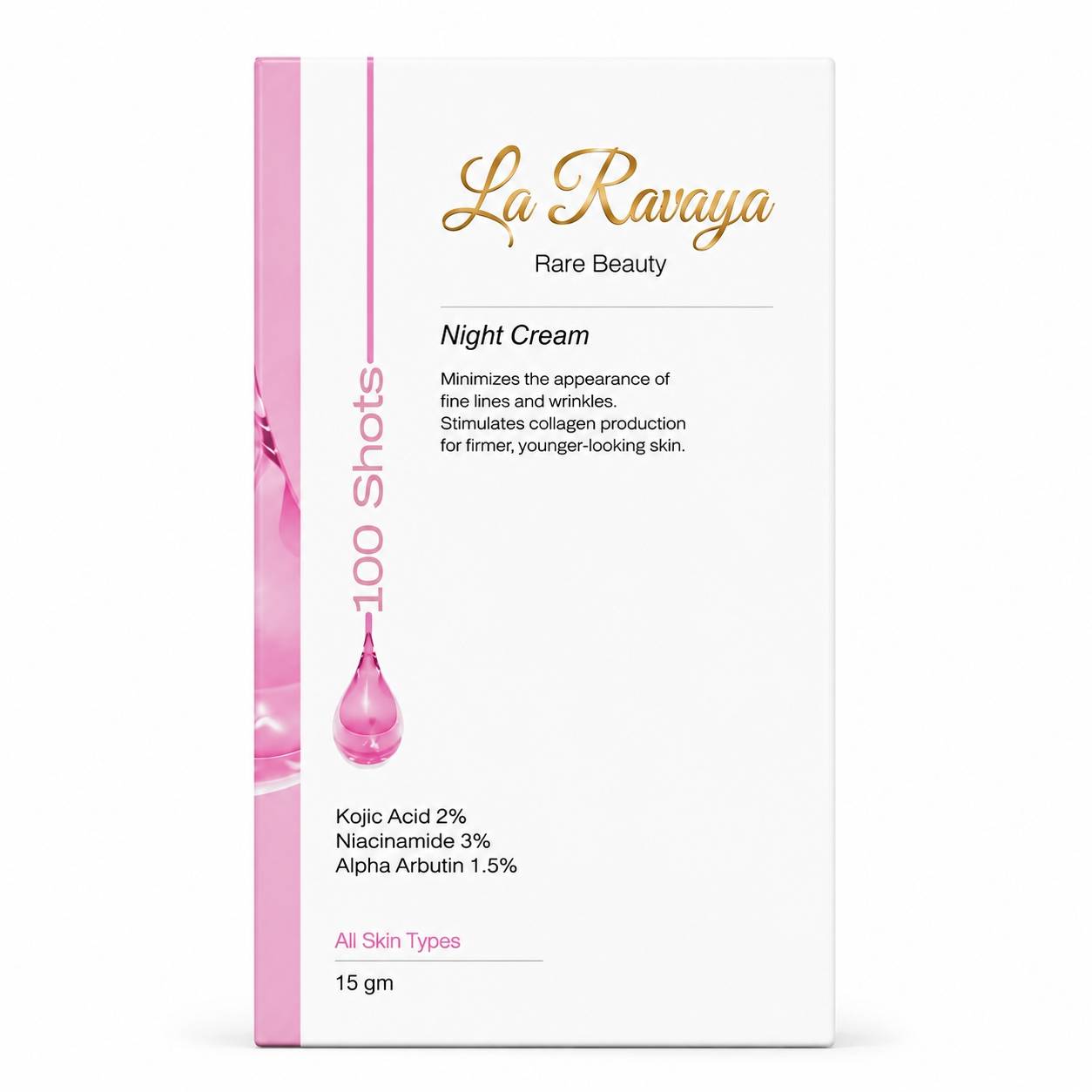 La Ravaya Night Cream | Reduces Dark Spots & Pigmentation