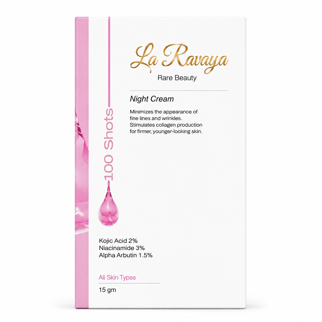 La Ravaya Night Cream | Reduces Dark Spots & Pigmentation