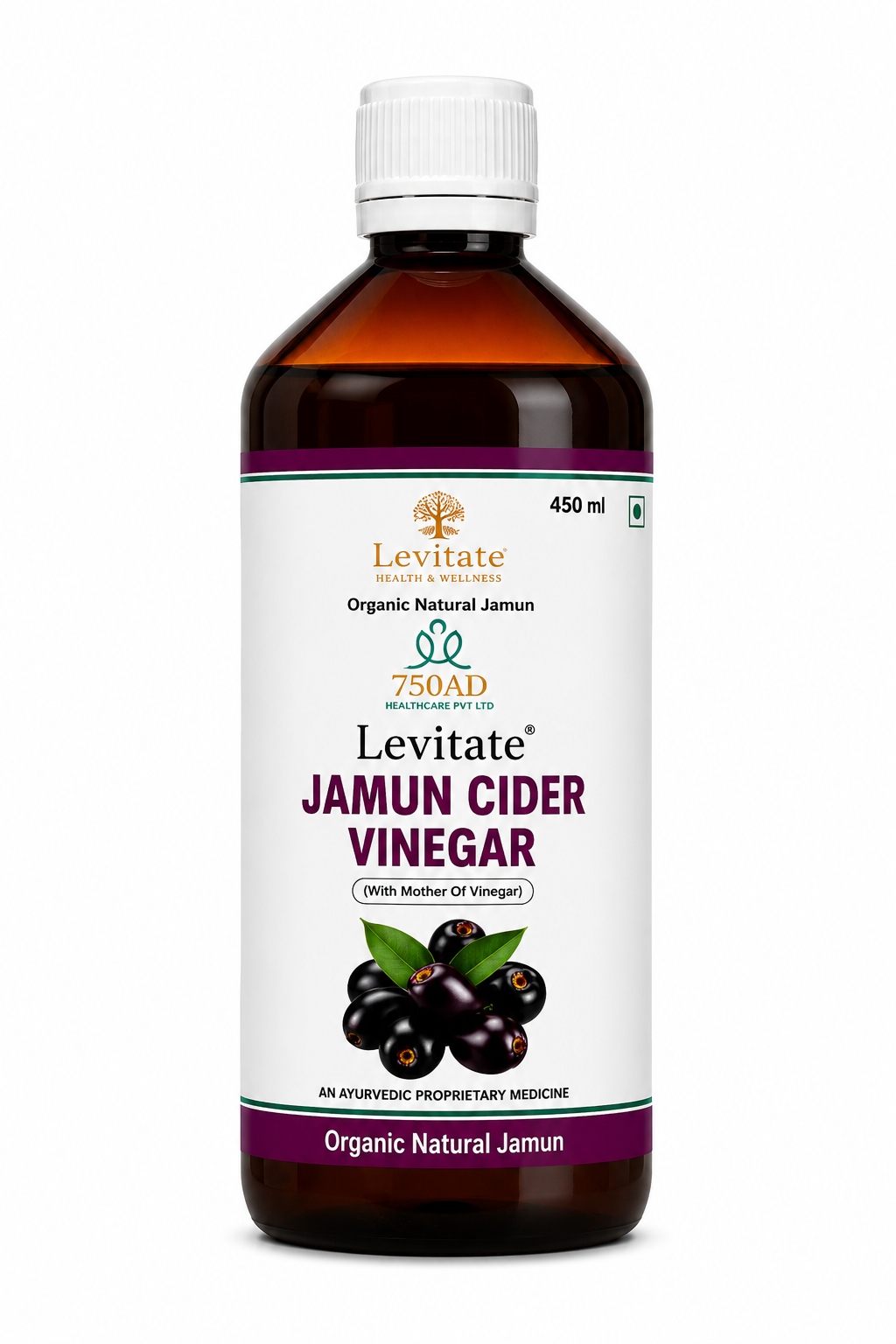 Levitate Jamun Cider Vinegar