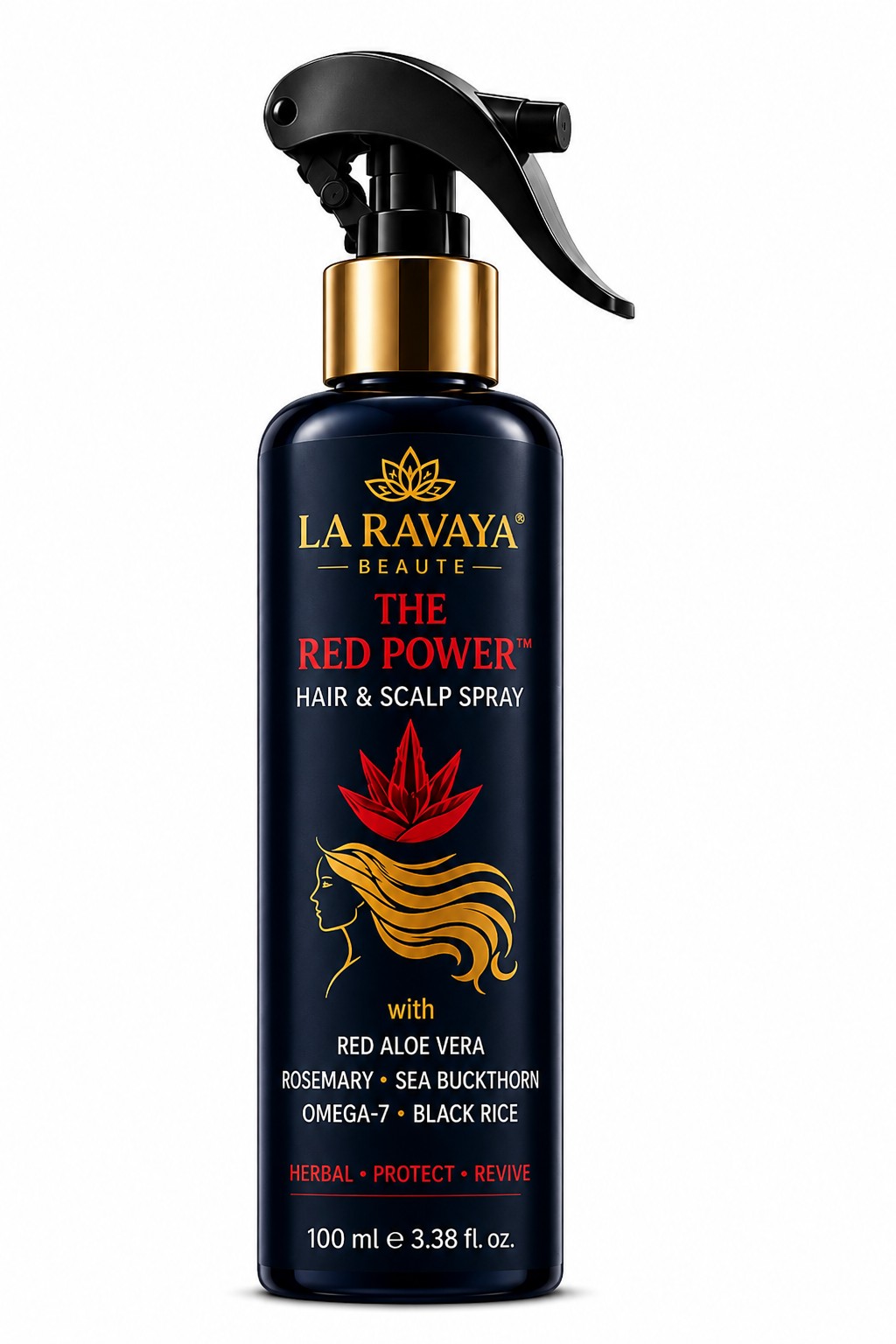 La'Ravaya The Red Power Hair Spray | Red Aloe Vera & Omega-7
